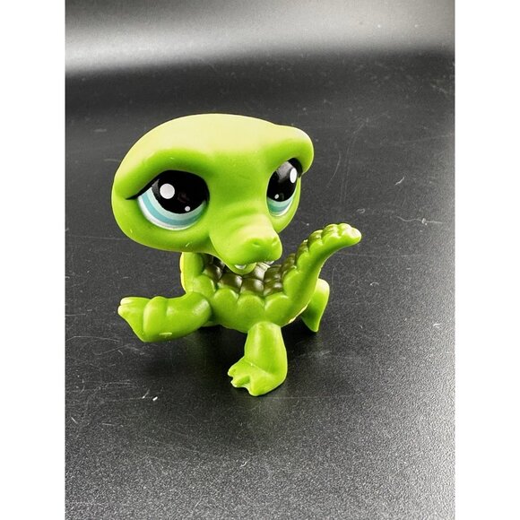 Littlest Pet Shop Crocodile 987 Special Edition Pets 2008 LPS Authentic - Picture 1 of 6